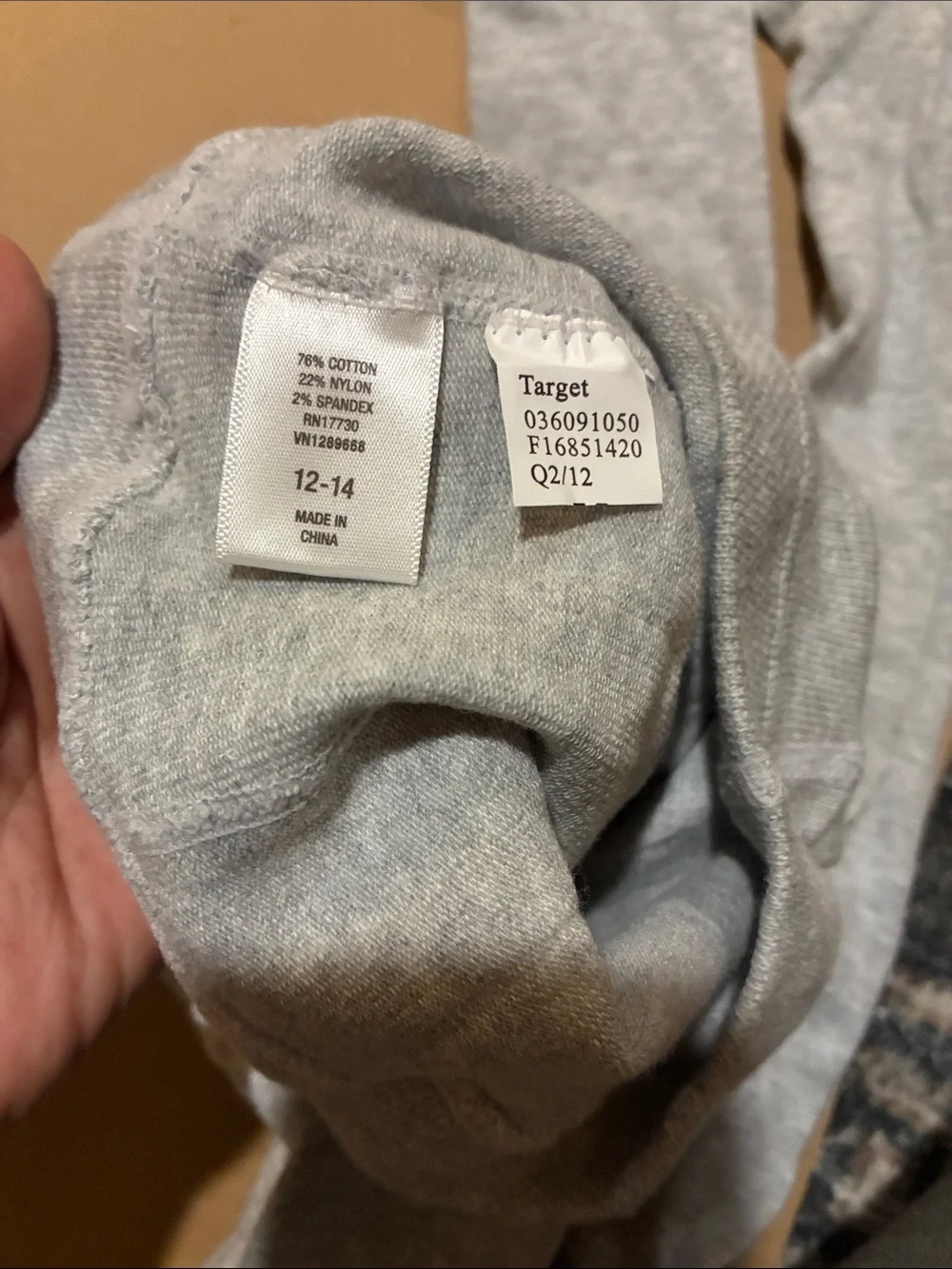 Light Gray Tights - Soft Knit